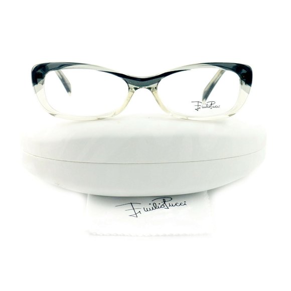 Emilio Pucci Cat Eye Women Graphite Acetate Frame - Picture 6 of 6